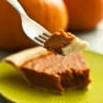 piece of pie with fork