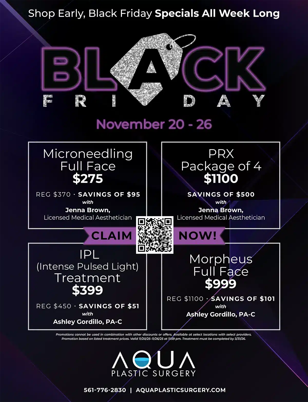 Black Friday Specials